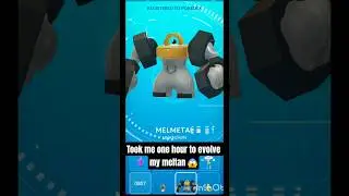 Meltan fully Evolved! &lrm;⁨@Pok&eacute;G.88⁩&nbsp; #pokemon #pokemongo #meltan #gameplay #gaming #shorts #pogo #fyp