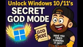 Windows 10/11 Secret GOD MODE!