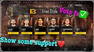 Vote for Free Styles (fs Black) : PUBG ESPORTS : PMWL