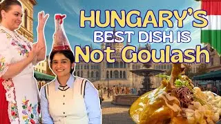 I tried Chicken Paprikash in Hungary🇭🇺 | Best comfort food🍛
