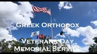 2025-11-11 Greek Orthodox Veterans Day Memorial service at South Florida National Cemetery