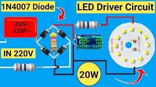 20w LED driver circuit | নিজেই তৈরি করুন খুব সহজে |@Lighting Tips