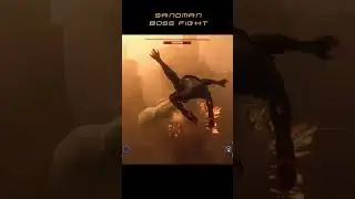 Marvel Spiderman 2 (PS5): Битва с боссом Песочным человеком, часть 8 #короткометражки #игры #трен...