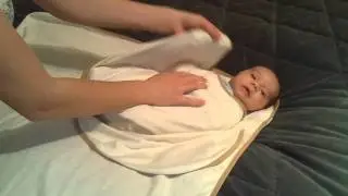 BabyHug swaddle blanket instructions