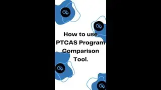 PTCAS Program Comparison Tool Demo