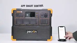 PECRON E3600LFP Portable Power Station, 3600W Solar Generator---Best Choice for Outdoors!