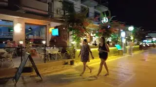 Marmaris: evening walk along the city beaches, Muğla/Turkey