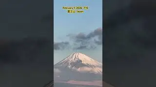 おはようございます😊今日の富士山🗻 #japan #富士山 #nature #fuji #shorts