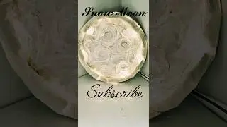 Snow Moon Try ചെയ്തു&hellip; with wallputty@anahay2.0  l #diy #art #craft #viral #shorts #fairylights