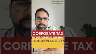UAE CORPORATE TAX - Small Business Relief. #uaecorporatetax #uaebusiness #corporatetax