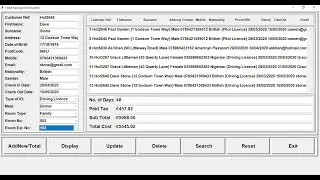 How to Create a Hotel Database Management System in Python - Part 2 of 3