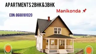 Apartments#manikonda#2bhk#3bhk#residential#city#hyd ##cornerstone 