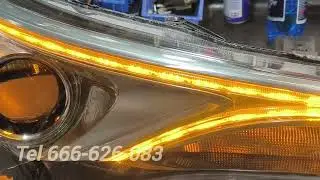 Naprawa LED w lampach Toyota Avensis e-mail motolampy@gmail.com