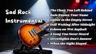 Sad Rock Instrumental for Quiet Nights When Everyone Is Asleep