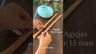 &iquest;C&oacute;mo empezar a tejer con dos agujas? #tejer #tutorial #dosagujas