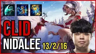 CLID - NIDALEE vs. FIDDLESTICKS Jungle | KR MASTER | PATCH 11.1
