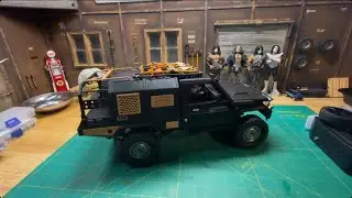 MN82S LC79 — масштаб 1/12: металлические оси, приводные валы и новые колеса