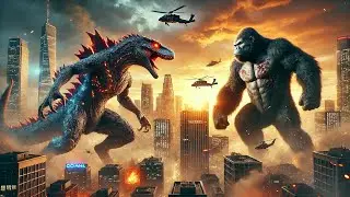 🔥 Titans Clash: Ultimate Monster Battle! 💥🏙️#EpicBattle #MonstersFight #GiantCreatures #ActionScene
