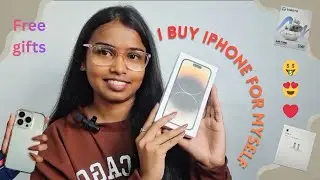 🤑 I buy iPhone for myself 💸😘❤️ new year self gift 🎁 🧿 #iPhone #iphon14pro @vijayabhoyar213 
