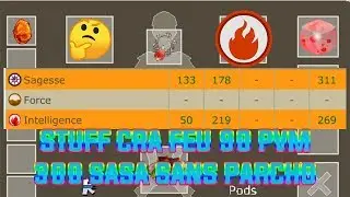 Dofus r&eacute;tro pr&eacute;sensation du stuff de mon cr&acirc; feu 90 exp tr&egrave;s rapidement sur r&eacute;tro