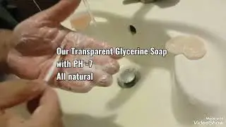 HELENA-HOUSEOFSOAP , OUR NATURAL TRANSPARENT GLYCERINE SOAP WITH NEUTRAL PH (PH=7)