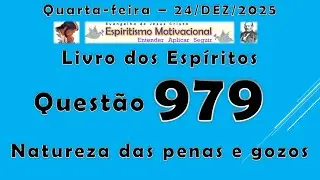 Questão 979 - Livro dos Espíritos