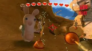 Rayman Raving Rabbids: All Bunny Hunt Minigames Using Vision Camera