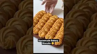 Homemade Bakery Biscuits Recipe | How to make Biscuits at Home 😋