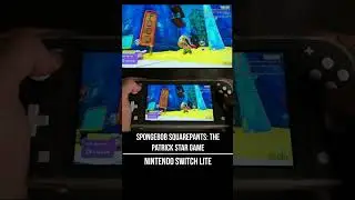 SpongeBob SquarePants: The Patrick Star Game Nintendo Switch Lite Gameplay