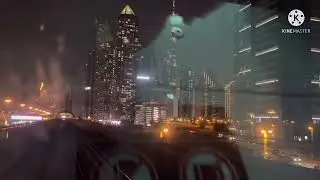 Part2..Dubai train 🚆 midnight ride