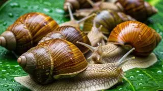 The World's Biggest Snail? A Close-Up Look at a Giant