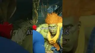 What is Blanka's true skin color from Street Fighter? #gaming #videogames