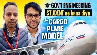 ✈️ &ldquo;Engineering Students ne Bana Diya Cargo Plane (Hawai Jahaz) 😲 | Maharashtra Expo 2026&rdquo;