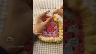 simple CUTE 🎀 crochet BORDER PATTERN😍 for sleeves,sweaters, frocks & bags #crochetborder