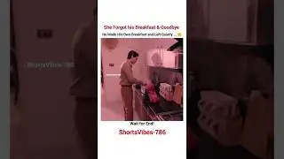 He Made His Own Breakfast & Left Quietly 😜#shorts#viral #jamataqseem#trending#love #unfrezzmyaccount