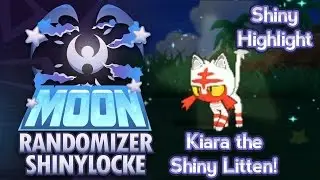 FIRST EVER SHINY LITTEN IN THE WILD! Pok&eacute;mon Moon Randomizer Shinylocke Highlight w/CBAD