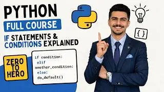 Python Full Course: If Statements & Conditions Explained | Zero to Hero