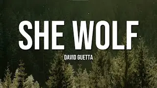 David Guetta - She Wolf (Lyrics) ft. Sia 🐺
