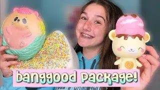 YUMMIIBEAR SQUISHY FROM BANGGOOD!? Squishy Review Package