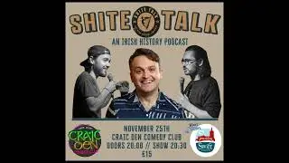 Shite Talk History Live Podcast with Peter McGann!!