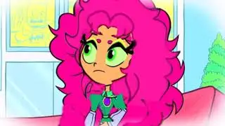 Starfire's 80s Boss Mermaid Transformation