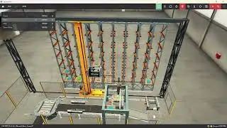 #education #factory IO Product classification by type in a virtual warehouse #engineering #foryou