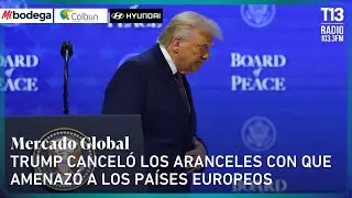 Trump cancela aranceles con que amenazó a los países europeos | Mercado Global