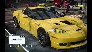 CHEVROLET CORVET Z06 BUILD AND GAMEPLAY NFS HEAT
