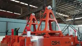 QSHI Electrci Hydraulic Telescopic Container Spreader With BV Certificate