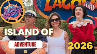 Island o Adventure . Todas atrações que fizemos nesse parque #harrypotter #islandofadventure 