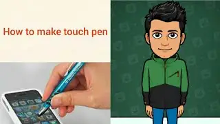 how to make a stylist pen (touch pen) | in Tamil | Sanjay Ivar Raja
