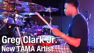 New TAMA Artist - Greg Clark Jr.