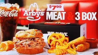 ARBY'S COMMERCIAL 2026 | ARBY'S MEAT & 3 BOX ($7.99) | ARBY'S: IT'S MORE MEAL FOR YOUR MONEY