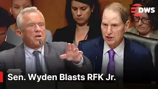 HEATED CLASH: Sen. Ron Wyden Blasts RFK Jr. Before Senate Finance Committee | AC1E